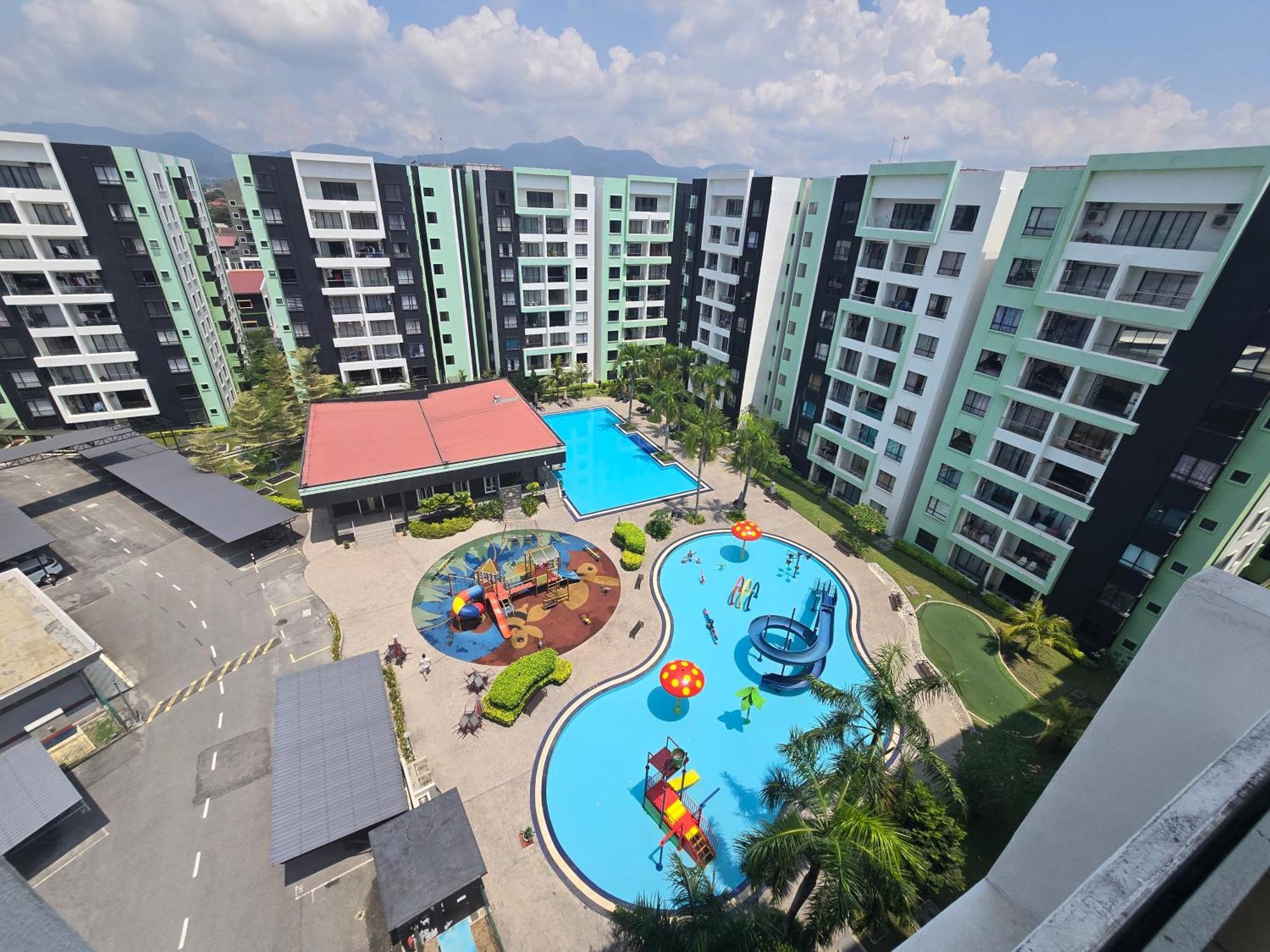Manhattan Condominium - Jalan Pasir Puteh - イポー エクステリア 写真