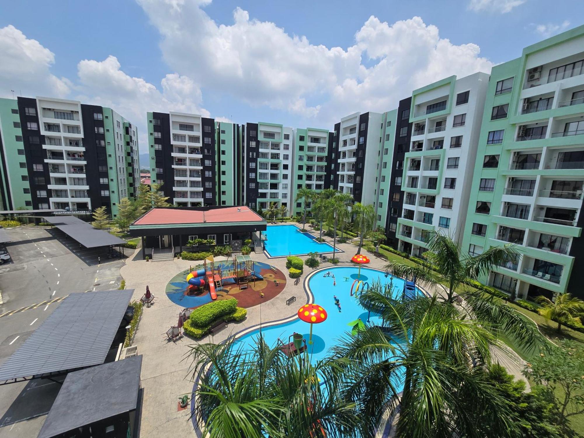 Manhattan Condominium - Jalan Pasir Puteh - イポー エクステリア 写真