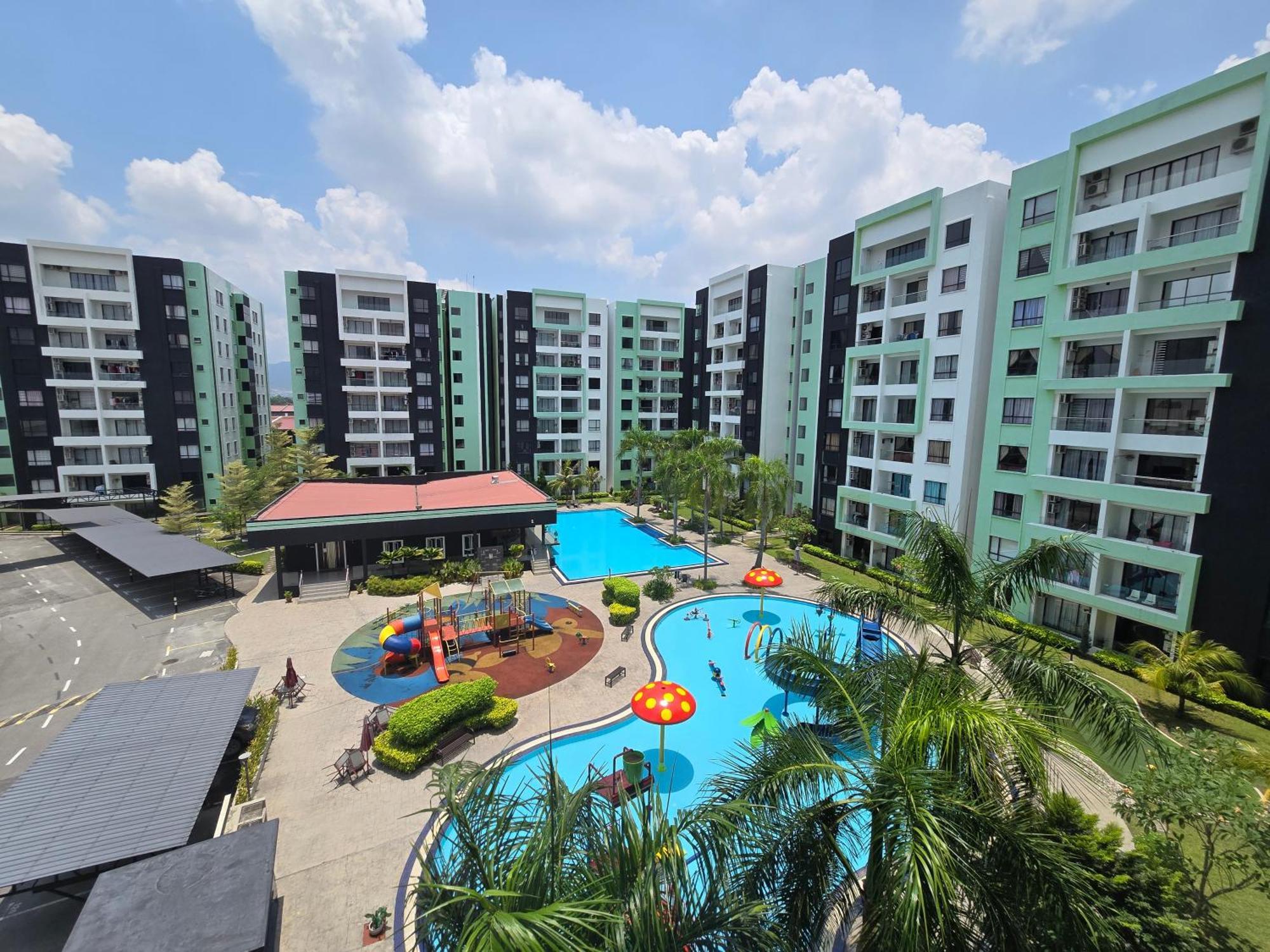 Manhattan Condominium - Jalan Pasir Puteh - イポー エクステリア 写真